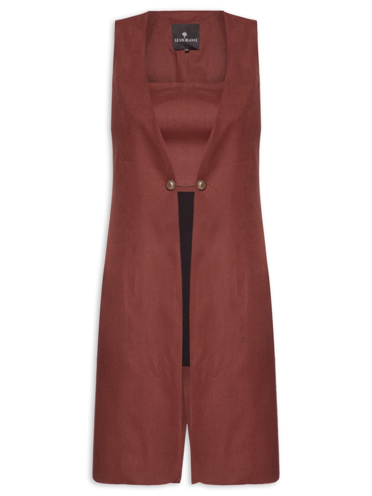 Colete Feminino Catarina - Marrom