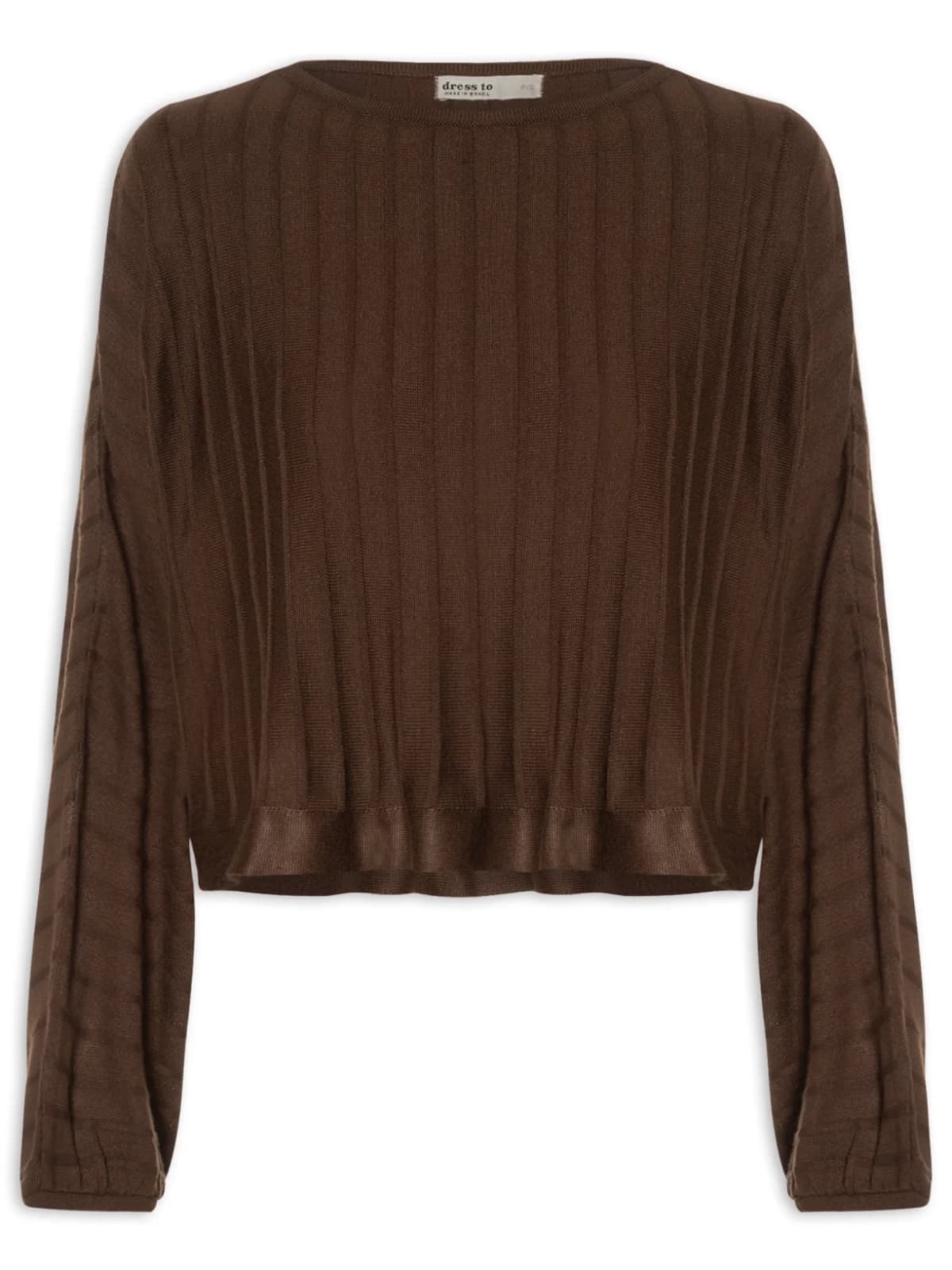 Blusa Tricot Nervuras