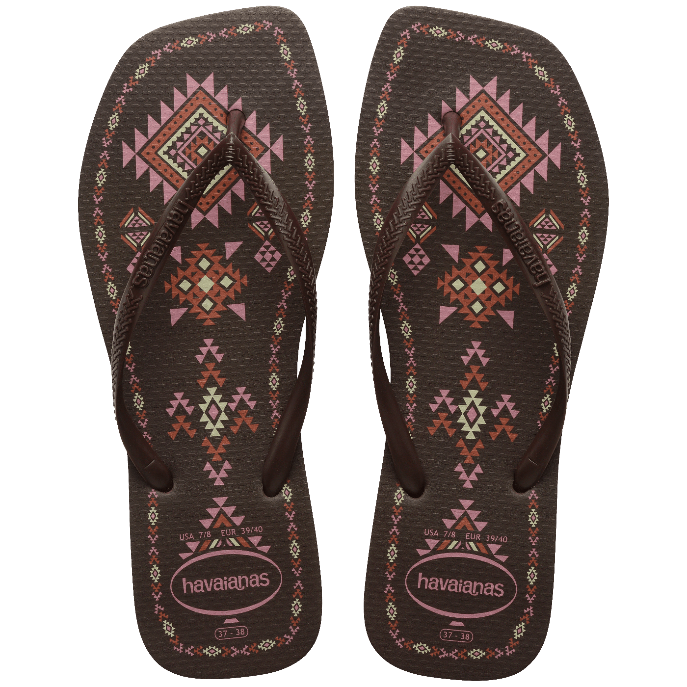 Chinelo Havaianas Slim Square Spirit