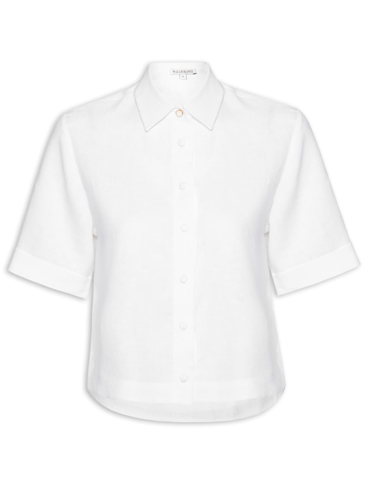 Camisa Feminina Pilar - Branco