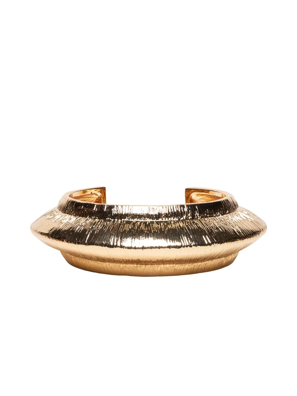 Bracelete Feminino Texturizado - Dourado