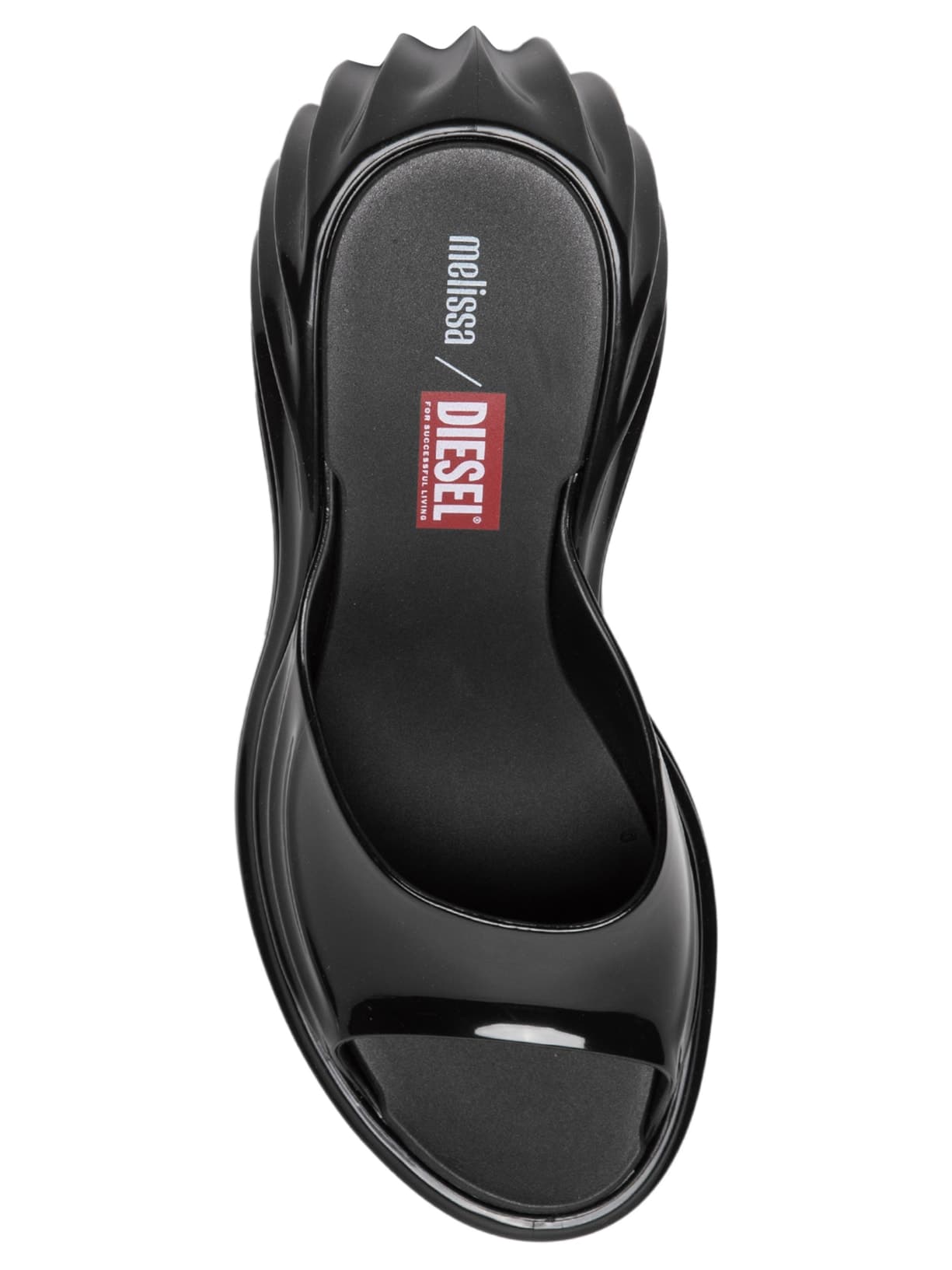 Sandália feminina Melissa Quantum Plataform - Preto