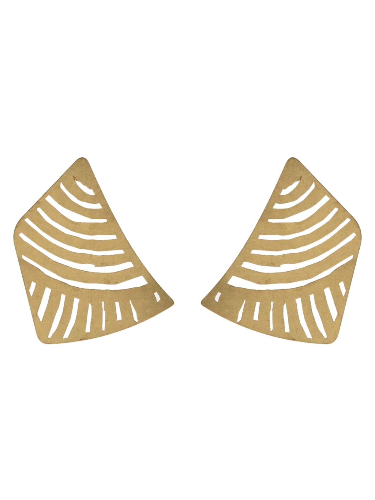 Brinco Feminino Waves On - Dourado