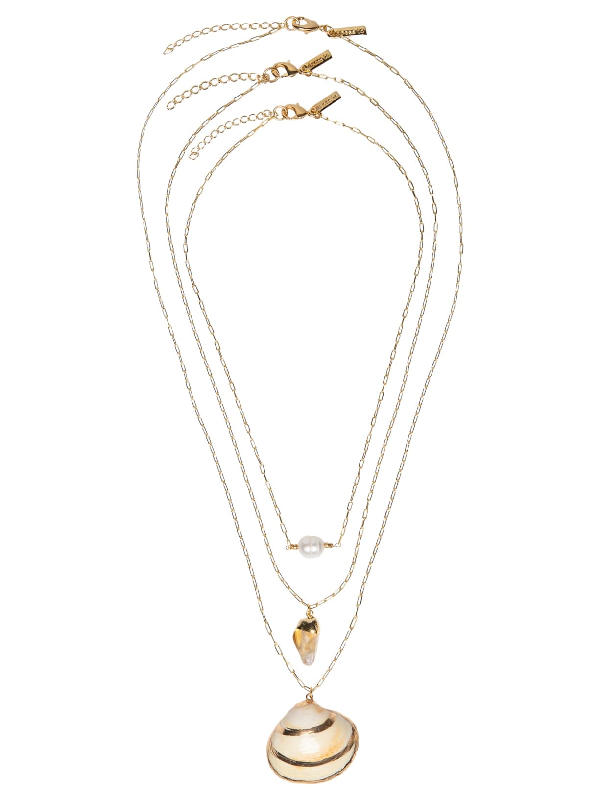 Colar Feminino Trio Beira Mar - Dourado