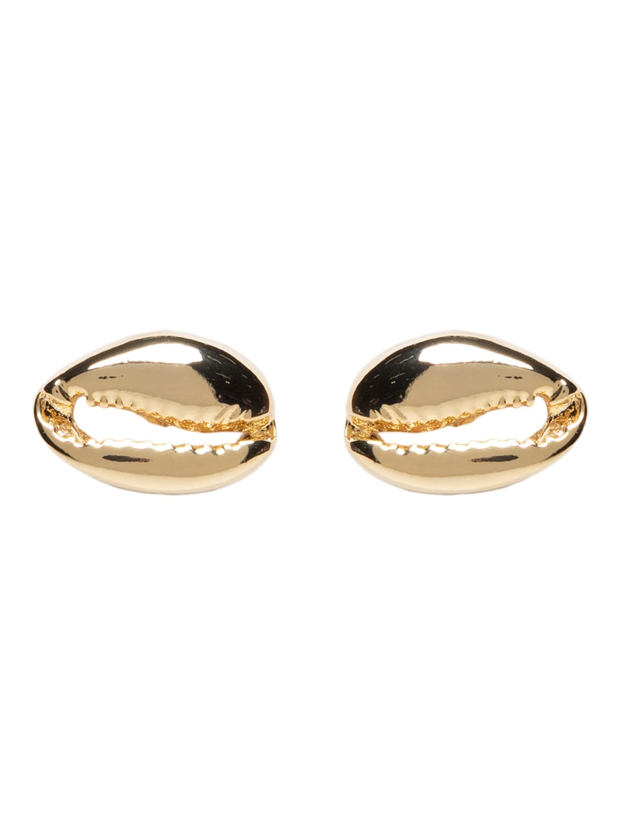 Brinco Feminino Botão New Búzio - Dourado
